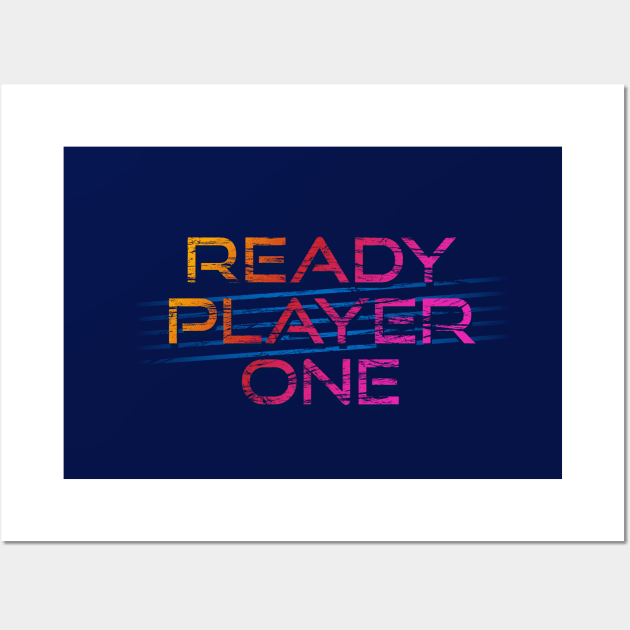 Ready Player One 80s Wall Art by 80sretrowave